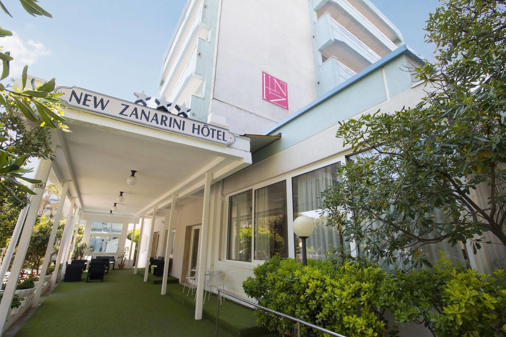 Hotel Zanarini In Centro A Riccione Exterior foto